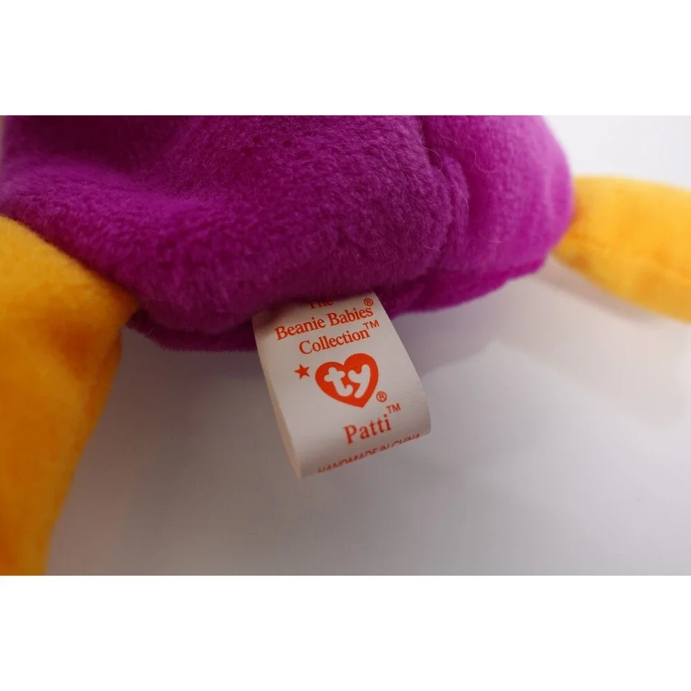 Ty Beanie Babies Patti the Platypus Plush Toy Style 4025 w/ Tags DOB 01/06/1993